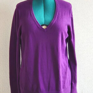 0139. NWOTs ~Kirkland Men's Amethyst V-neck Sweater - Never worn - Pre-shrunk